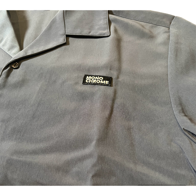 シルキーシャツ【ストーンブルー】