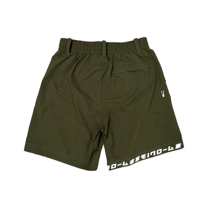 ルーズフィット ショーツ【オリーブ】