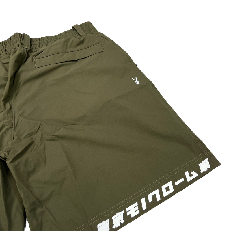 ルーズフィット ショーツ【オリーブ】