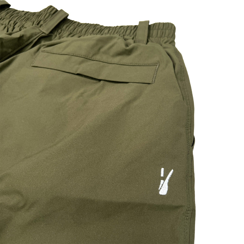 ルーズフィット ショーツ【オリーブ】