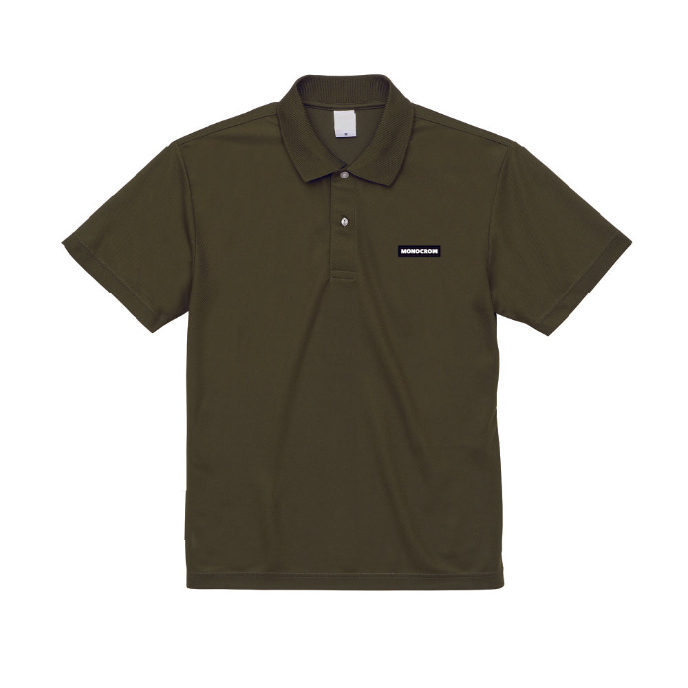 GO-LFポロシャツ【シティグリーン】 — MONOCHROME
