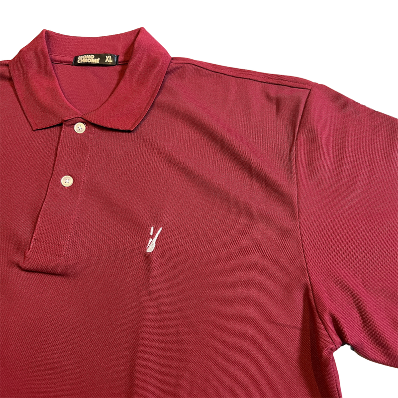 ironポロシャツ【バーガンディ】
