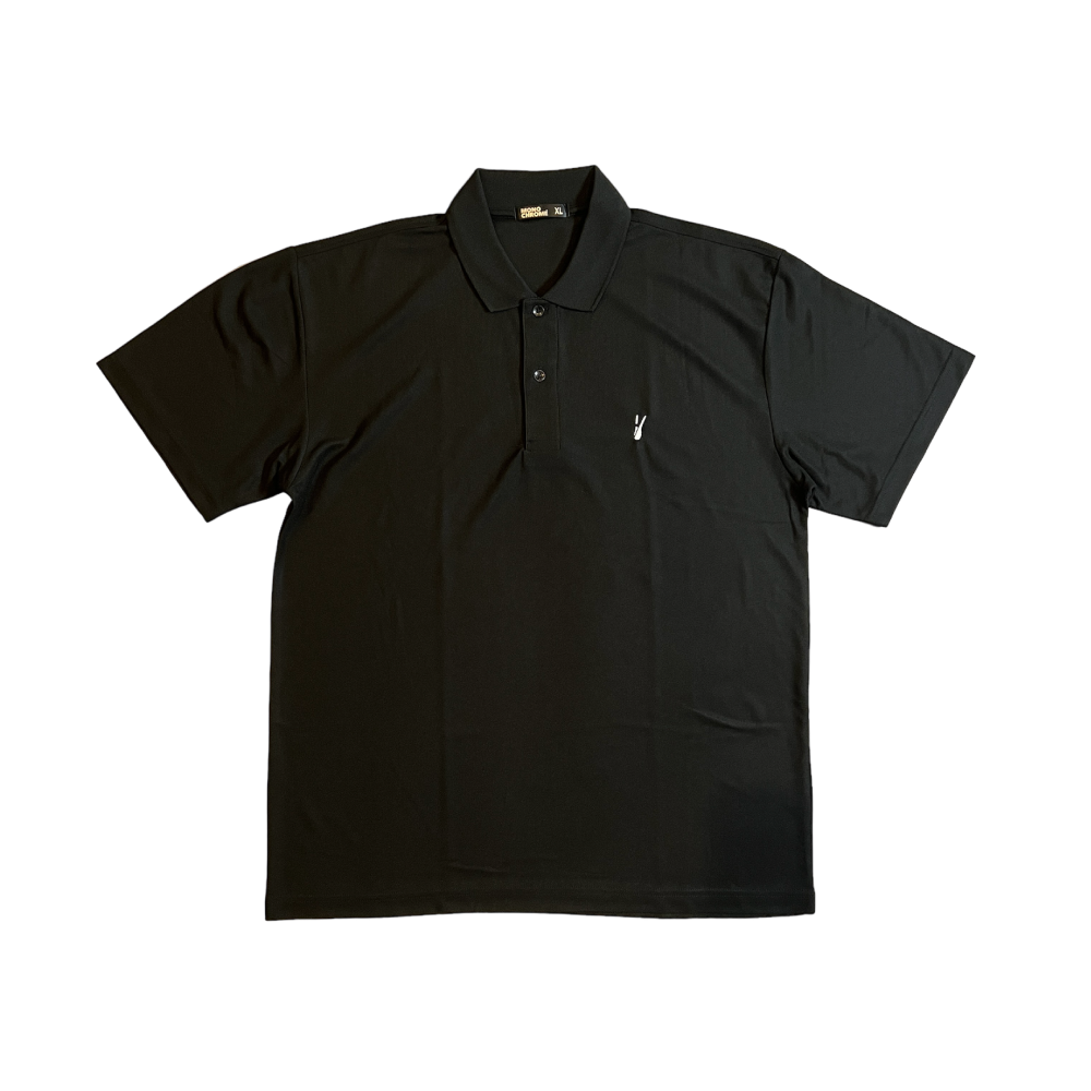 ✨近年 未使用級✨レオナール モノトーンボタニカルポロシャツ トリム ✨近年 未使用級✨レオナール モノトーンボタニカルポロシャツ トリム