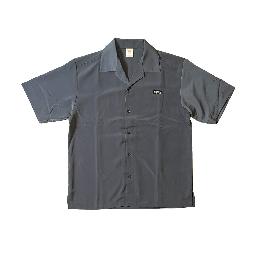 シルキーシャツ【ストーンブルー】 — MONOCHROME