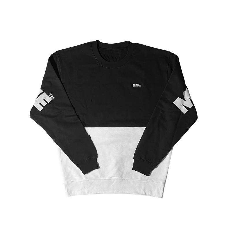 ツートントレーナー【B×W】