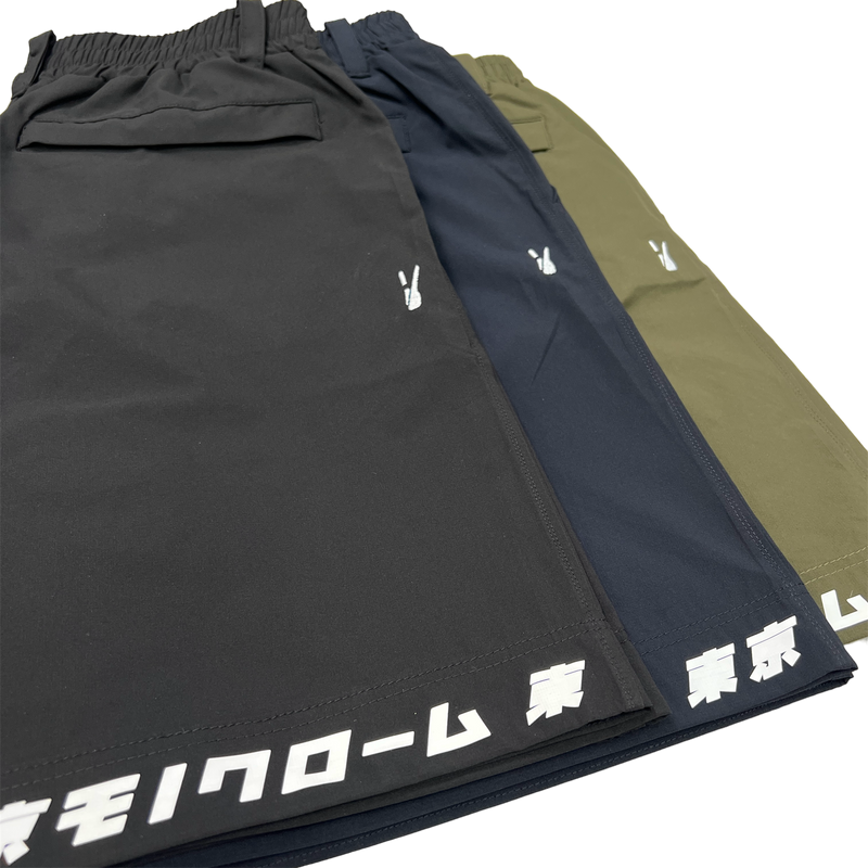 ルーズフィット ショーツ【オリーブ】