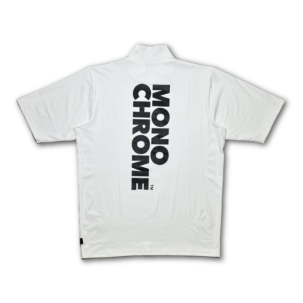 【未開封】MONOCHROME 半袖モックネックシャツ 半袖モックネックシャツ — MONOCHROME