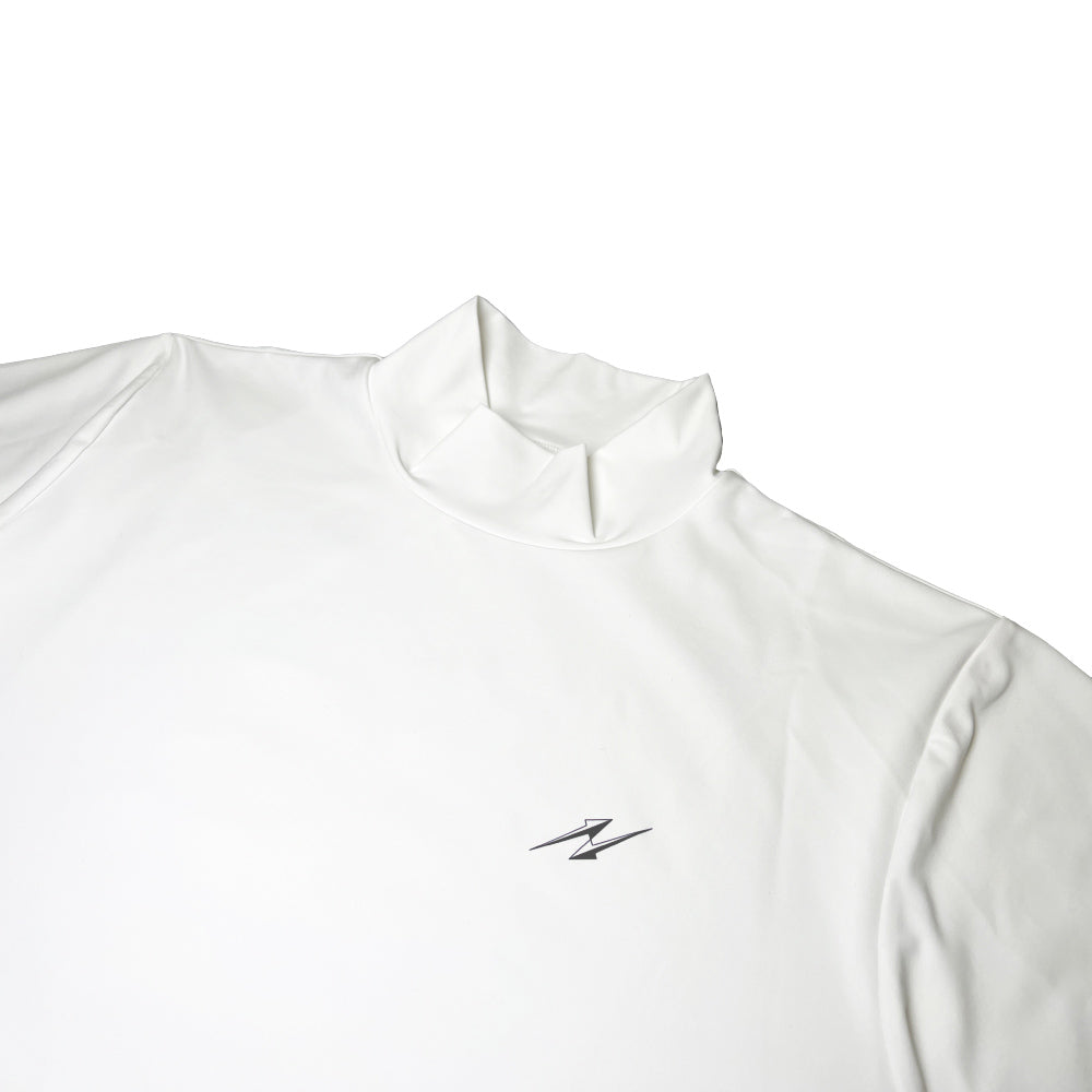 半袖モックネックシャツ — MONOCHROME